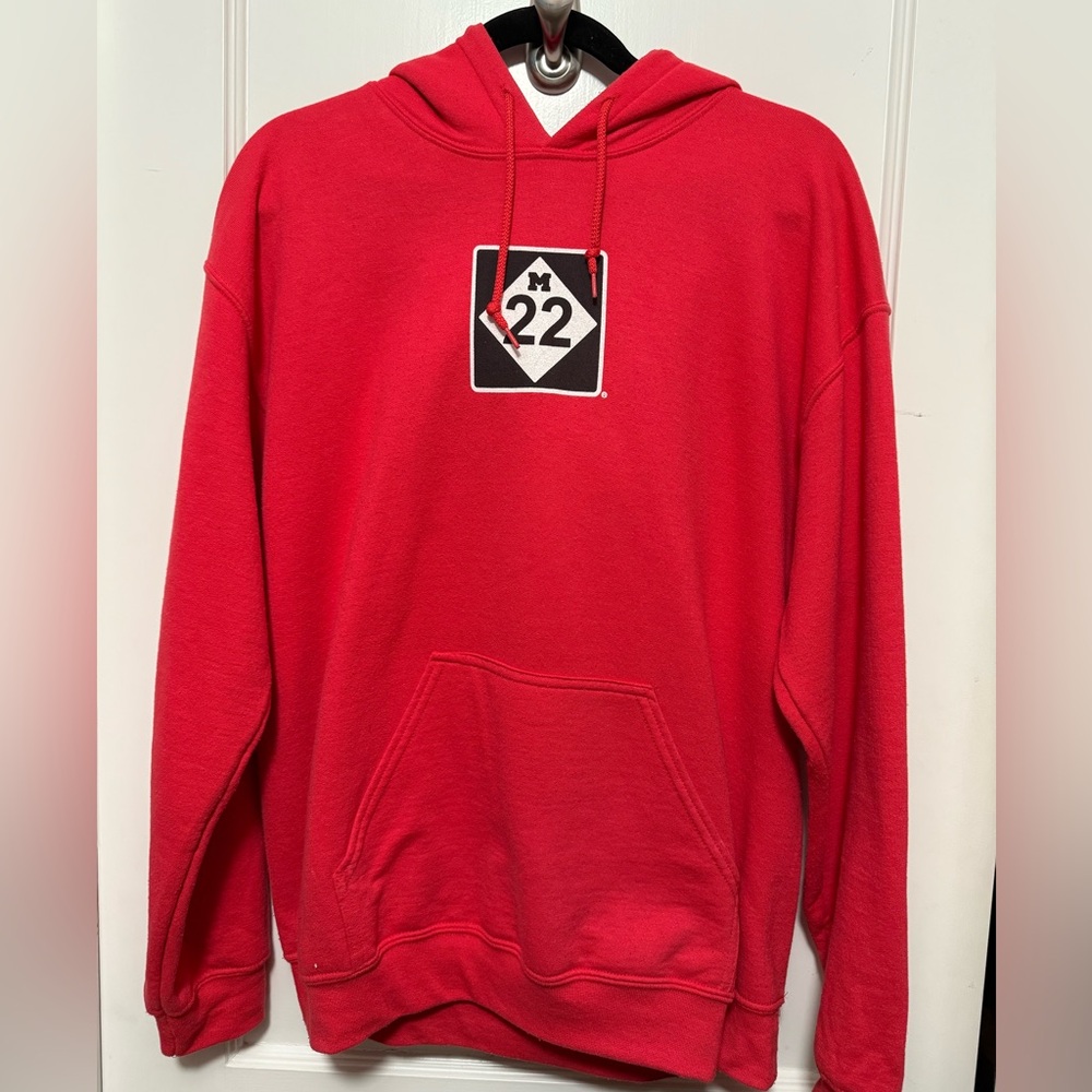 M22 Very Cherry Red Hoodie